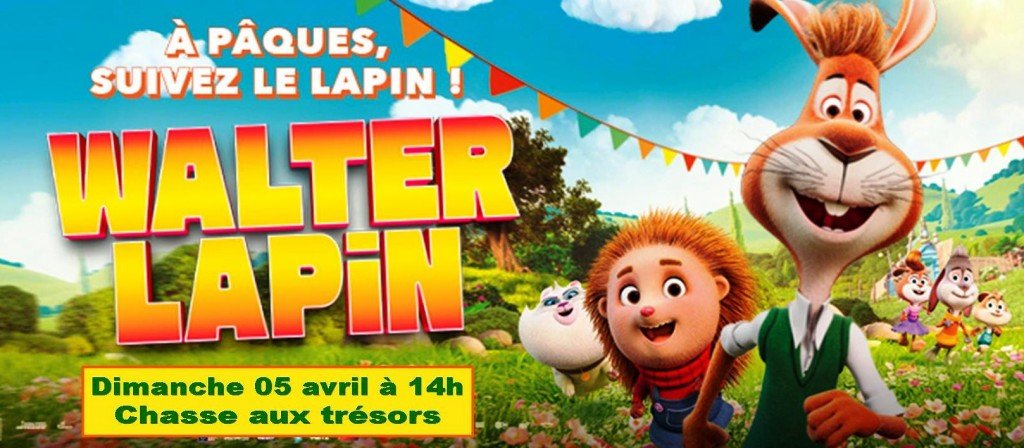 actualité walter lapin chasse aux oeufs